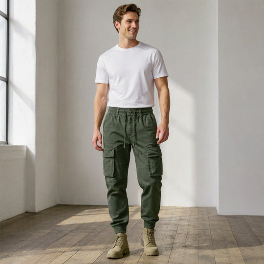 💕Free Shipping✈️Men's Multi Pocket Jogger Cargo Pants