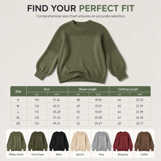 🌸🖤Black Friday Sale:50% OFF🖤💖Women's Solid Color Knit Pullover Sweater
