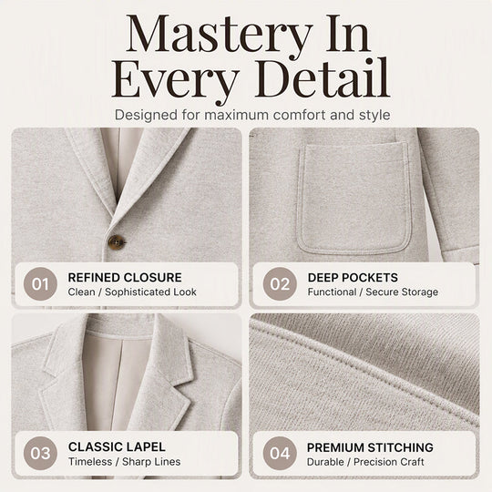 Women's Classic Single Button Blazer