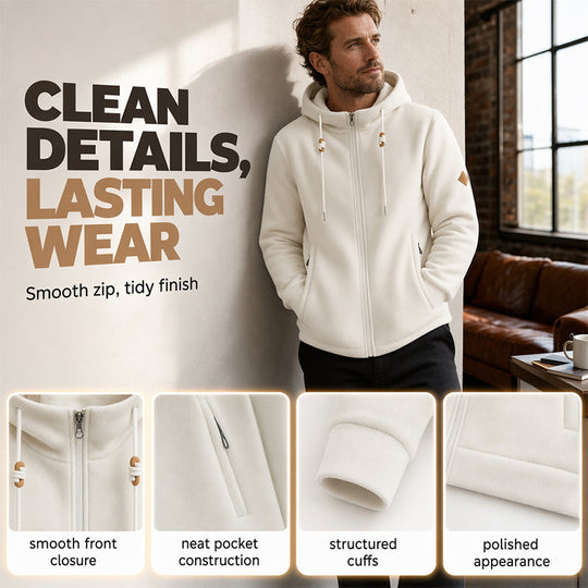 Unisex Ultra-Warm Sherpa Hoodie