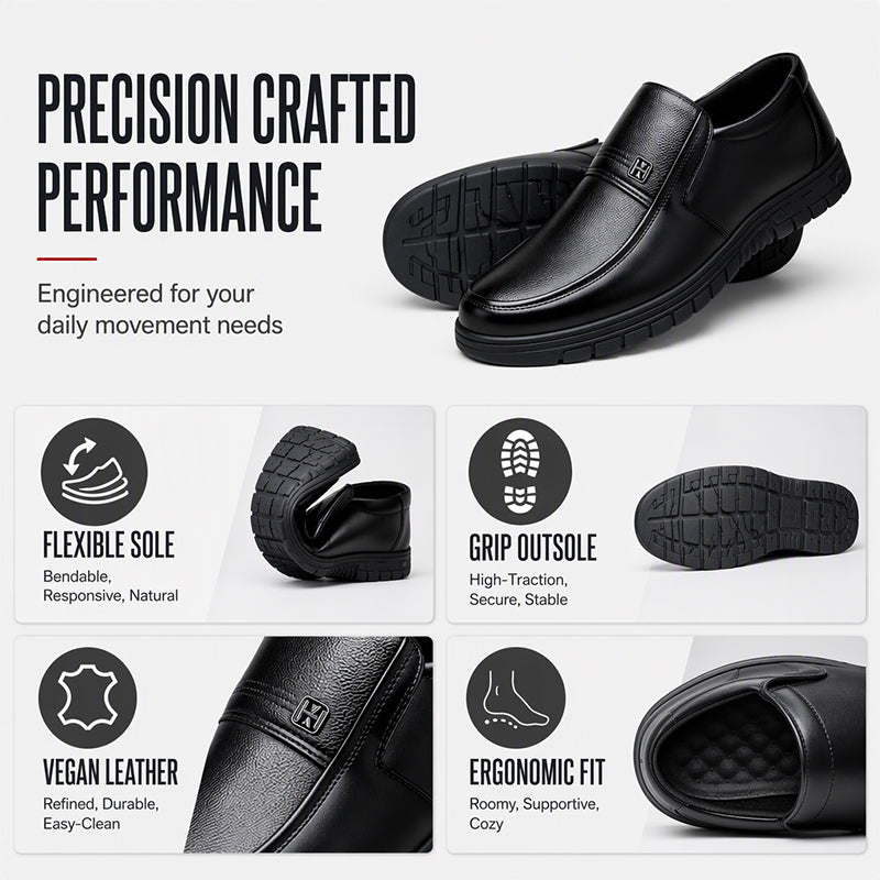 Men's Casual Lightweight Slip-On Shoes