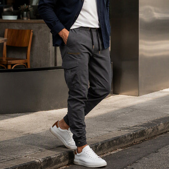 Men's Casual Slim Fit Cargo Pants