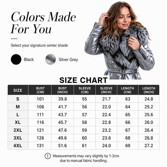 🖤Black Friday Sale:50% OFF🖤Women's Padded Jacket With Faux Fur Collar