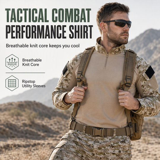 Men's Long Sleeve Tactical Jacket