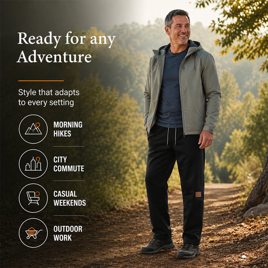 Unisex Winter Outdoor Thermal Sweatpants