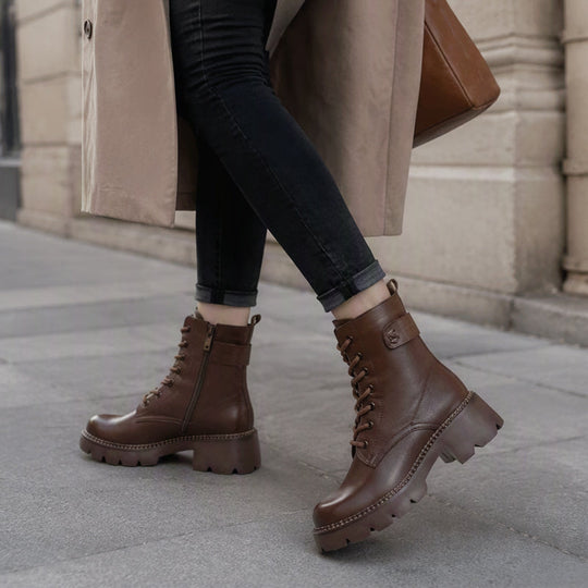 Women's Retro Platform Boots