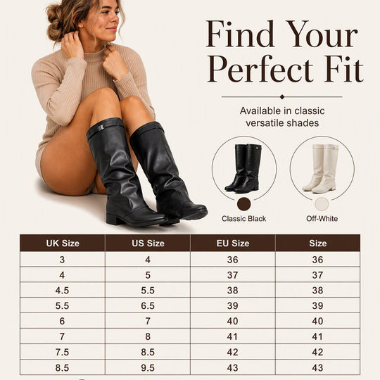 Women's Chic Slouchy Knee High Boots