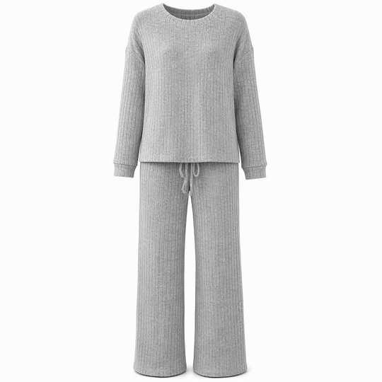 Women's Casual Knit Loungewear Set