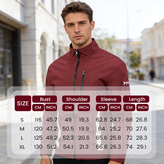 Hot Sale 50% OFF🔥Men’s Casual Stand-Collar Zipper Jacket