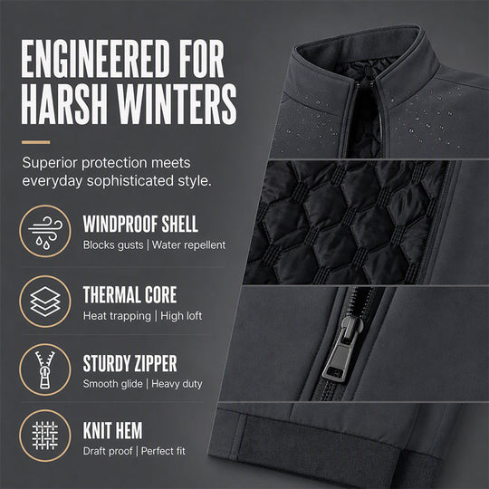 Men's Classic Thickened Winter Jacket