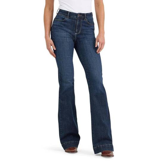Women's Retro High-Waisted Flare Jeans