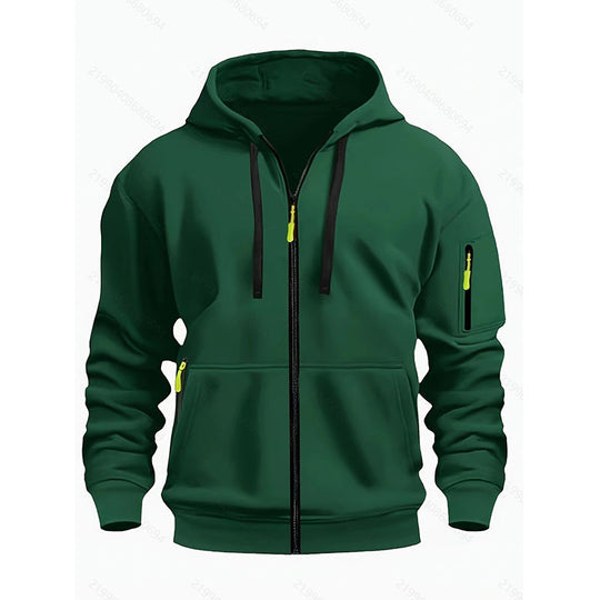 Men's Casual Thermal Hooded Jacket