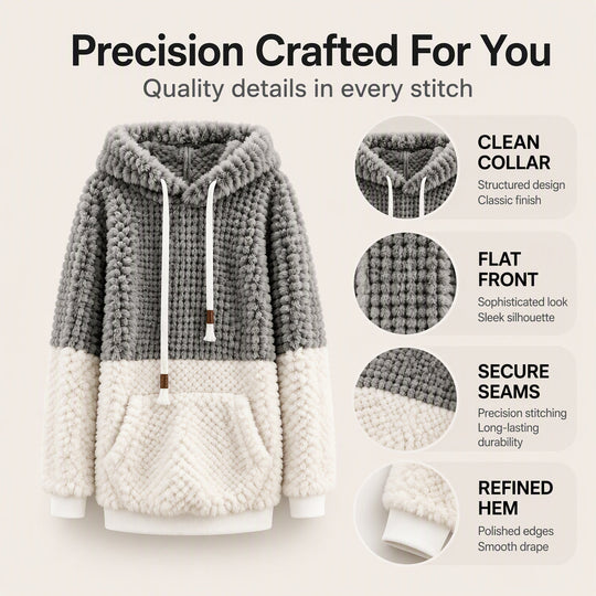 Women's Winter Cozy Thermal Hooded Sweatshirt