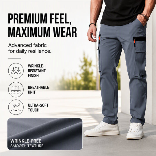 Men's Casual Multi-Pocket Cargo Pants