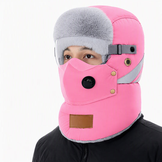 💖Black Friday Mega Deal 💖Windproof Winter Thermal Trapper Hat with Integrated Face Mask