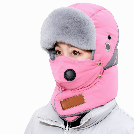 💖Black Friday Mega Deal 💖Windproof Winter Thermal Trapper Hat with Integrated Face Mask