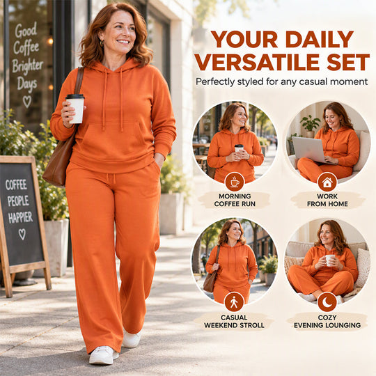 Women's Casual Loose 2-Piece Lounge Set