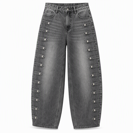 💖Black Friday Mega Deal – 50% off!💖Women's Retro High Waisted Curved Leg Jeans