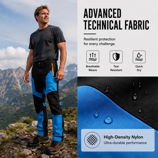 🖤Black Friday Sale:50% OFF🖤Men's Waterproof Windproof Patchwork Hiking Pants