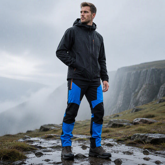 🖤Black Friday Sale:50% OFF🖤Men's Waterproof Windproof Patchwork Hiking Pants