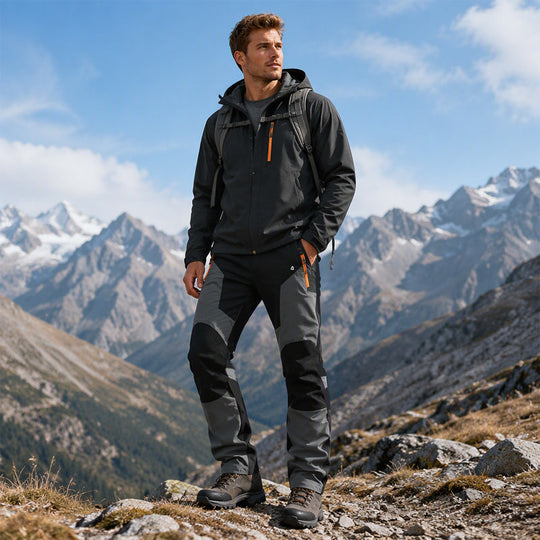 🖤Black Friday Sale:50% OFF🖤Men's Waterproof Windproof Patchwork Hiking Pants