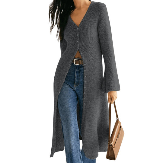 💖Black Friday Mega Deal – 50% off!💖Women's Knit Long Open Front Cardigan