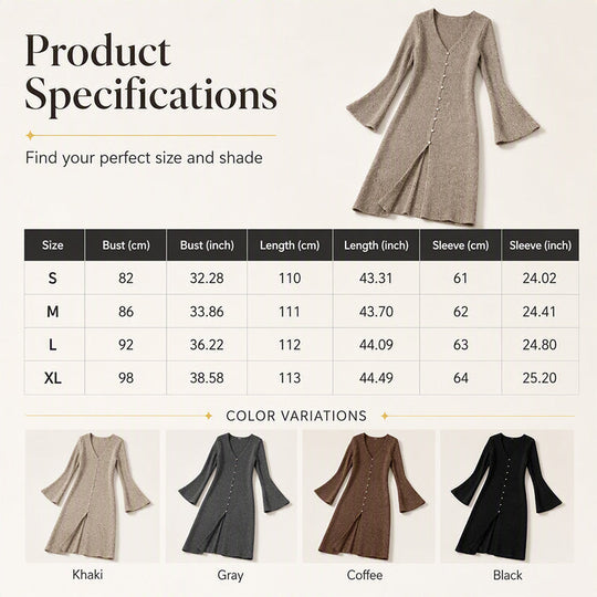 💖Black Friday Mega Deal – 50% off!💖Women's Knit Long Open Front Cardigan