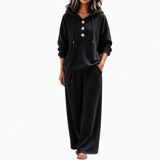 Women's Casual Hoodie and Lounge Pants Set