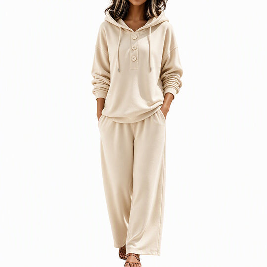 Women's Casual Hoodie and Lounge Pants Set