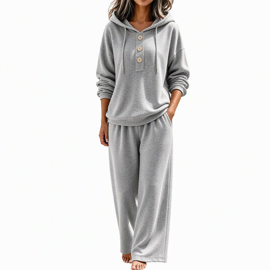Women's Casual Hoodie and Lounge Pants Set
