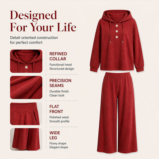 Women's Casual Hoodie and Lounge Pants Set