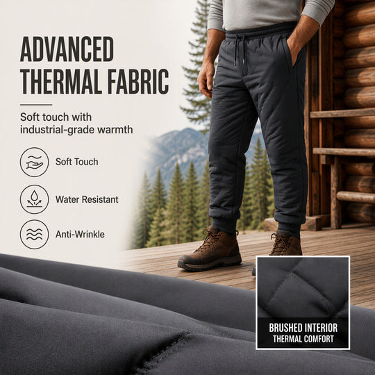 ❄️ Cozy Thermal Warmth, Unrestricted Movement | Unisex Winter Outdoor Thermal Pants