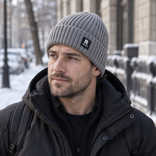 🖤Black Friday Sale🖤 🧢 Men's Slouchy Knit Warm Skull Cap