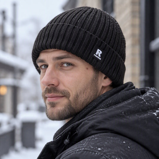 🖤Black Friday Sale🖤 🧢 Men's Slouchy Knit Warm Skull Cap