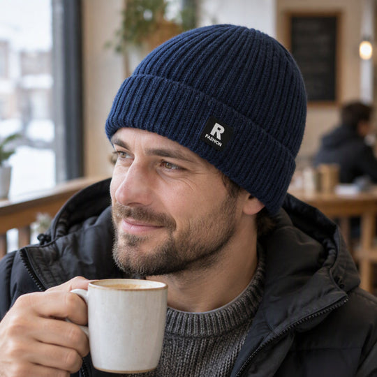 🖤Black Friday Sale🖤 🧢 Men's Slouchy Knit Warm Skull Cap