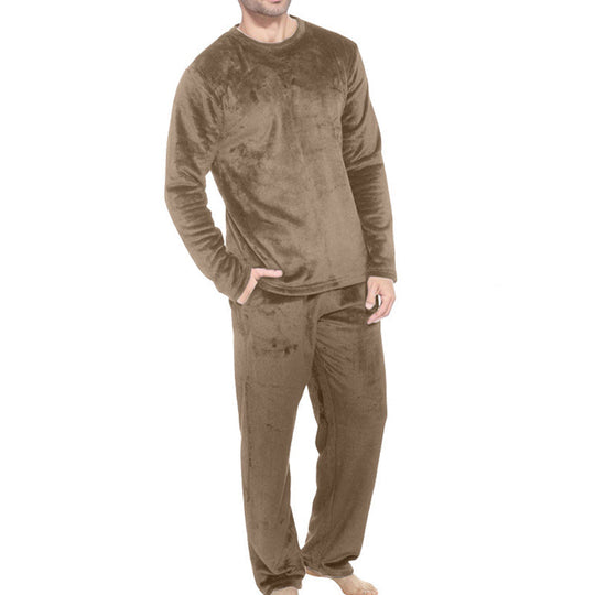 🖤Black Friday Sale:50% OFF🖤Men's Cozy Thermal Velvet Pajama Set