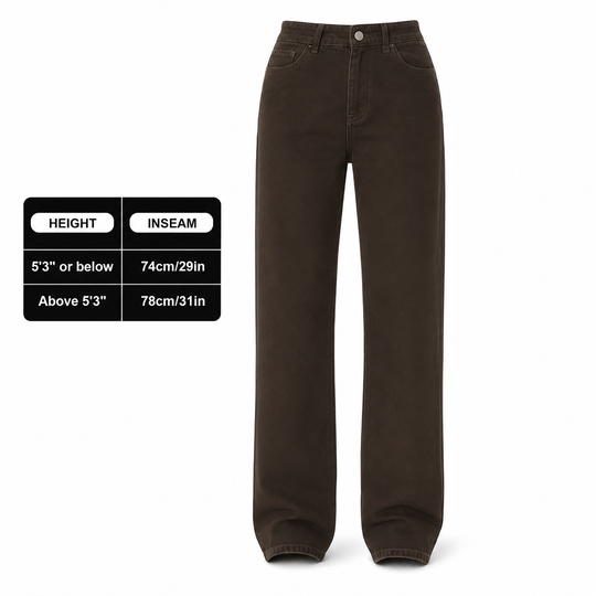 ✨ Relaxed & Trendy 💕 Women's Loose Fit Straight Leg Denim Jeans – Casual, Comfortable & Easy to Style 👖