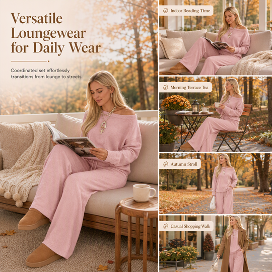 💖Black Friday Mega Deal – 50% off!💖Comfortable Casual Matching Long Pants Set