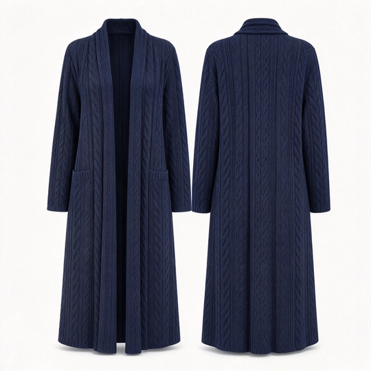 💖Black Friday Mega Deal – 50% off!💖Casual Solid Color Long Knit Cardigan Sweater