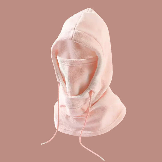All-in-one thermal winter face mask & hood