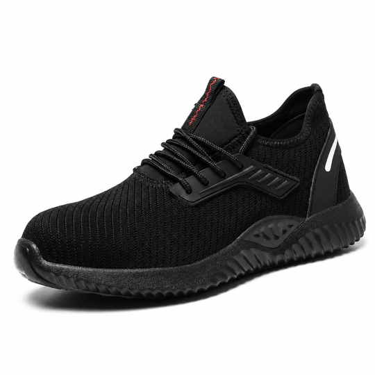 Men's Steel Toe Safety Shoes Breathable Work Boots Lightweight Puncture Resistant Protective Shoes