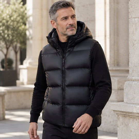 Hot Sale 50% OFF🔥Men's Lightweight Thermal Hooded Vest