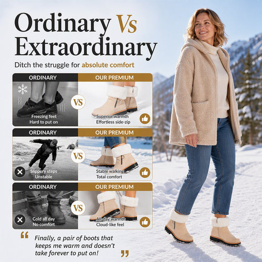 Women's Winter Warm Non-Slip Snow Boots