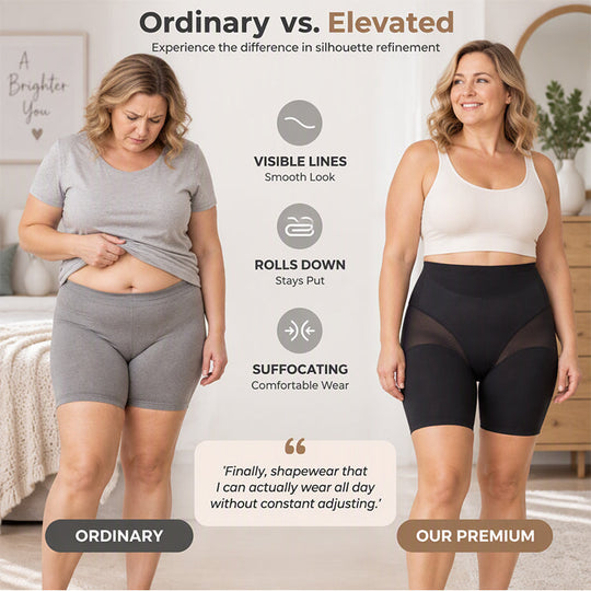 🏆 Last Day Special Price £9.99! 💐🔥Women's High-Waist Tummy Control Shapewear