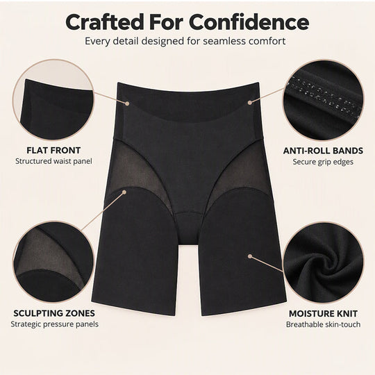 🏆 Last Day Special Price £9.99! 💐🔥Women's High-Waist Tummy Control Shapewear