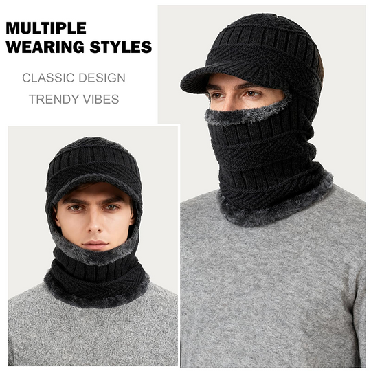 🖤Black Friday Sale🖤3-in-1 Winter Balaclava, Insulated Hood with Protective Goggles