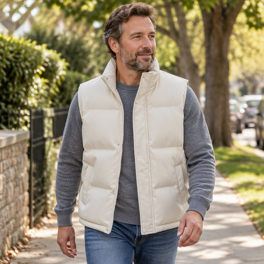 ❄️Last Day Promotion 50% OFF✨Youth Stand Collar Windproof  Thermal Vest