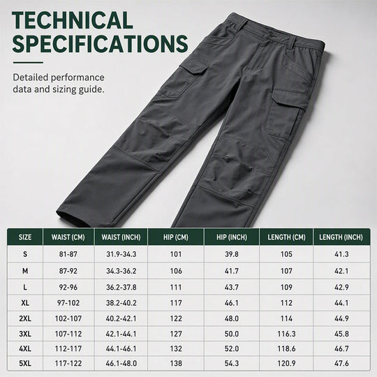 Men's Outdoor Stretch Cargo Pants