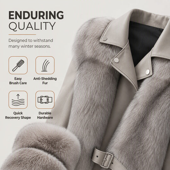 Women's Faux Fur Short Winter Coat🔥𝙁𝙧𝙚𝙚 𝙎𝙝𝙞𝙥𝙥𝙞𝙣𝙜
