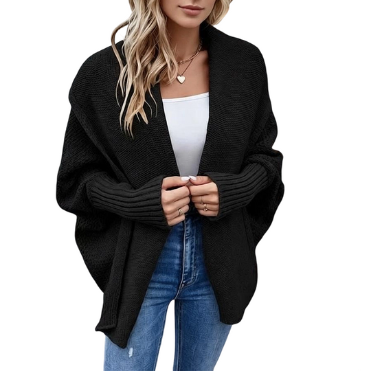 ⏳Limited time offer🔥Women's Batwing Sleeve Chunky Knit Cardigan